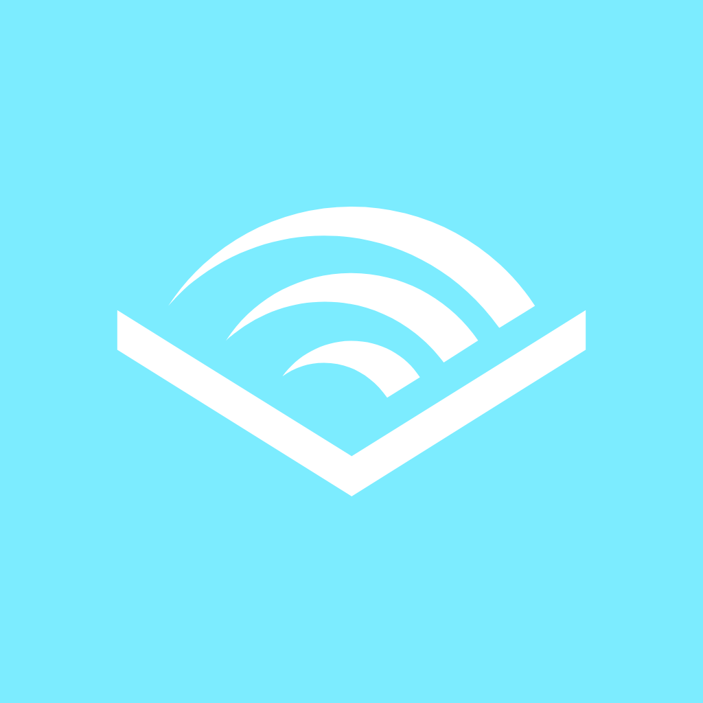 Blue App Icon Audible