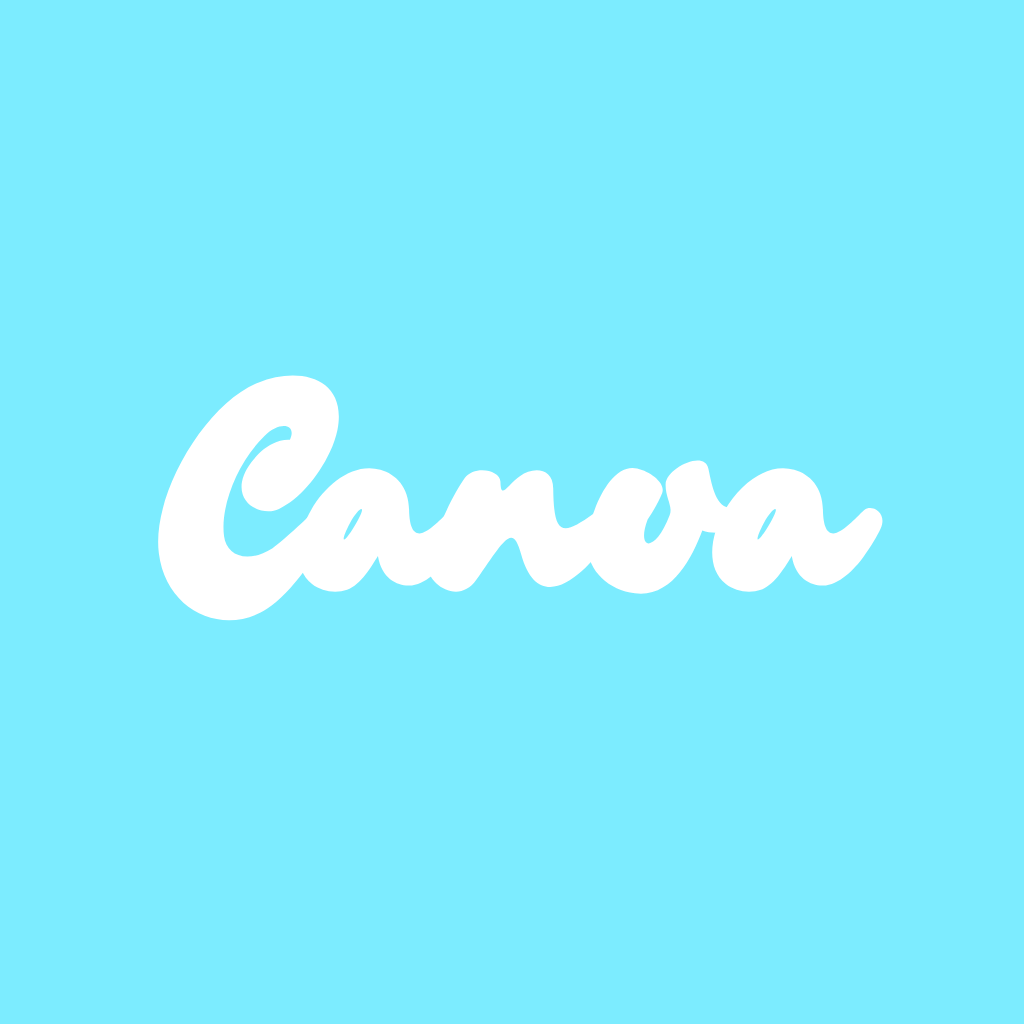 Blue App Icon Canva