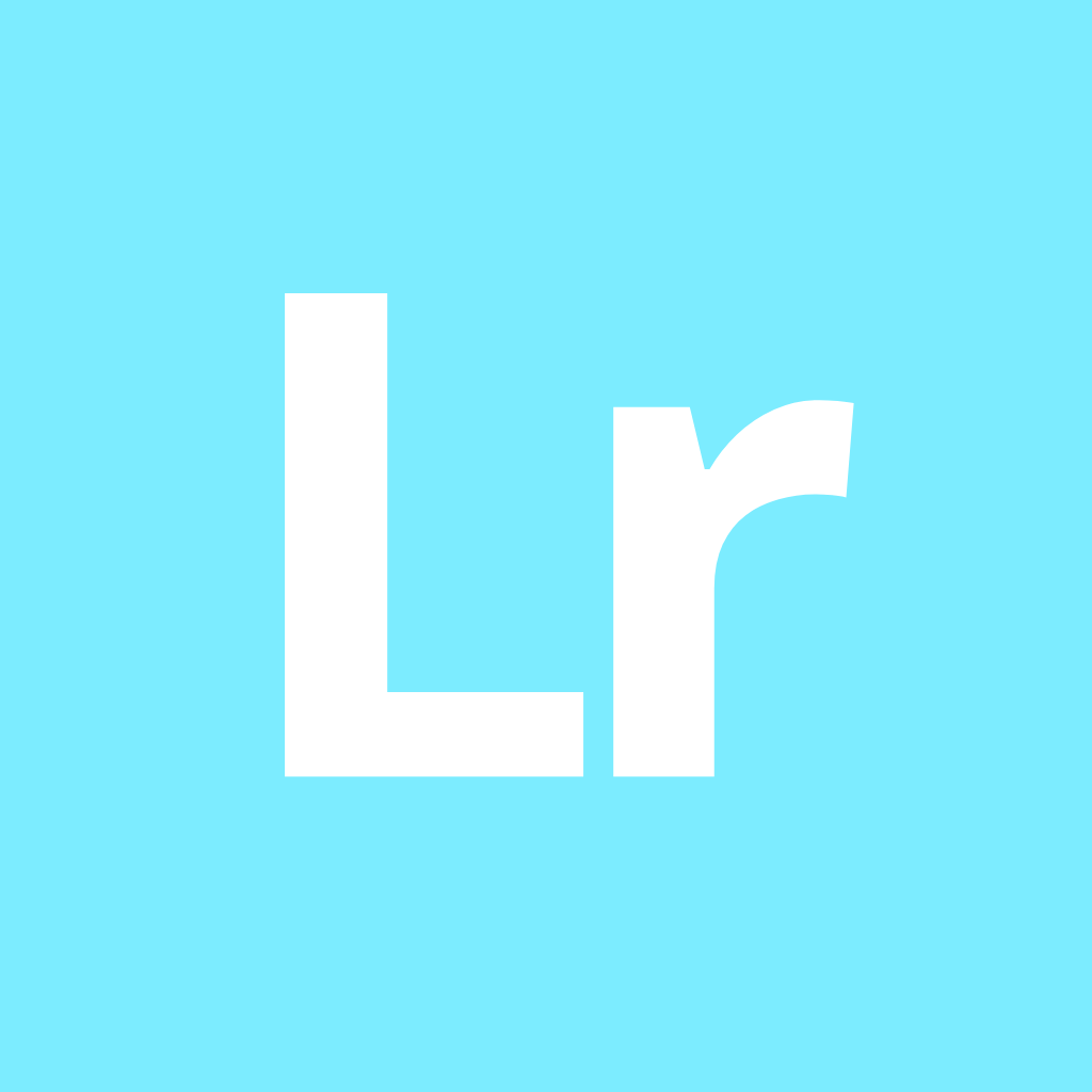 Blue App Icon LightRoom