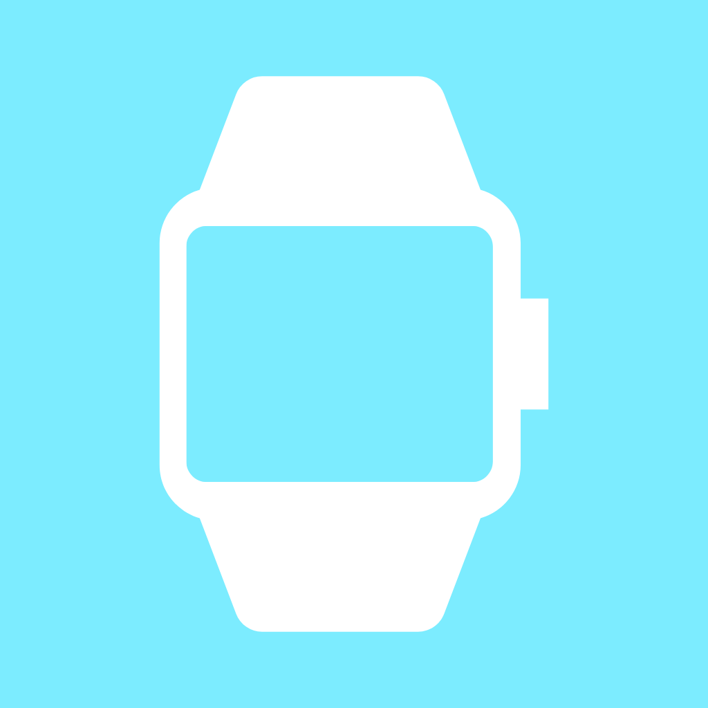 Blue App Icon Watch