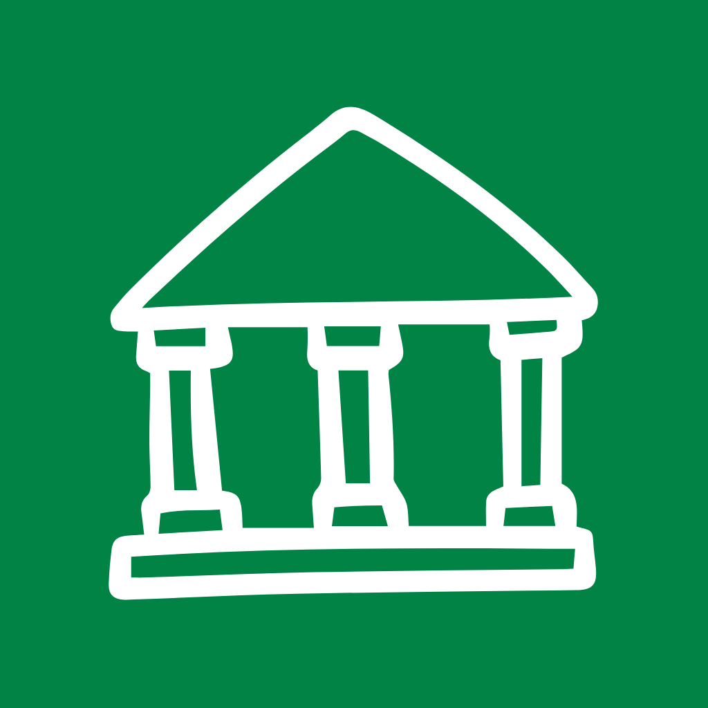 Green App Icon Bank