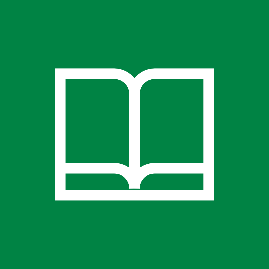 Green App Icon Books