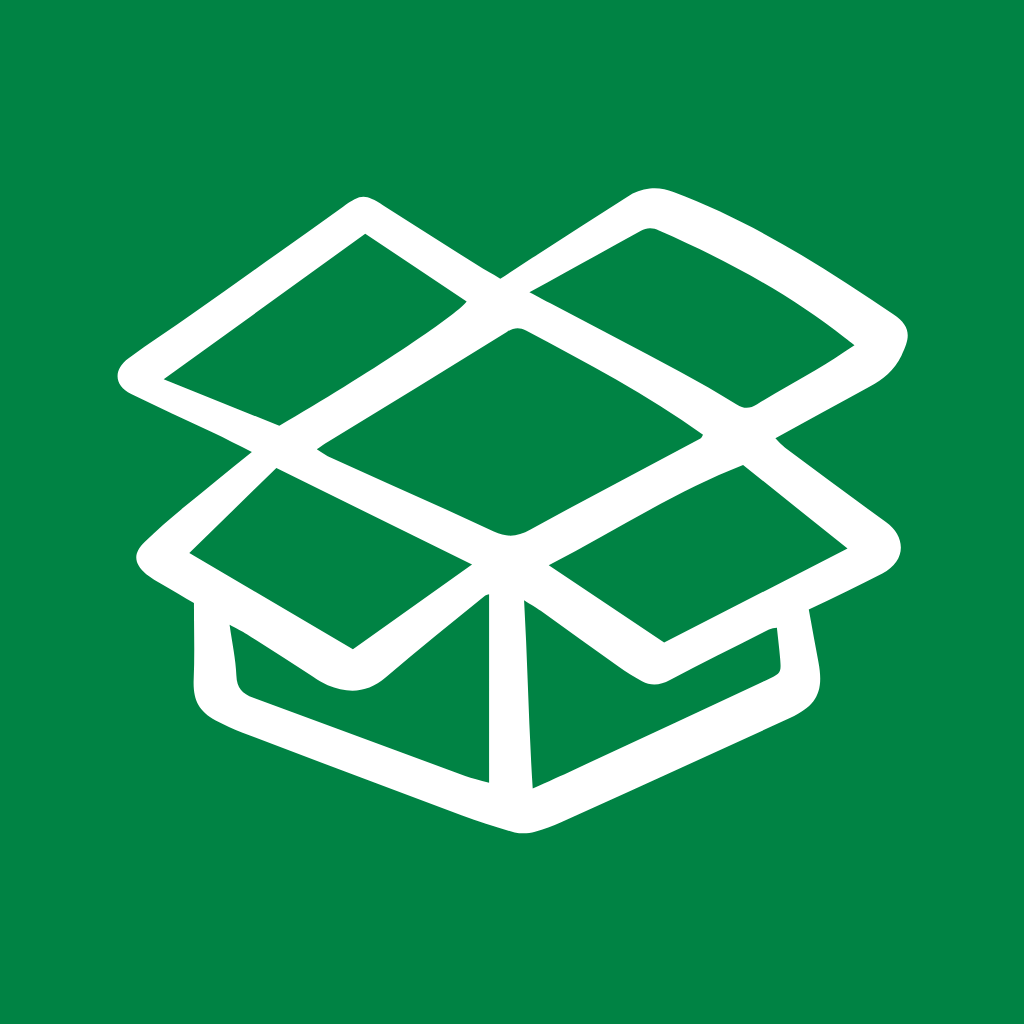 Green App Icon Dropbox