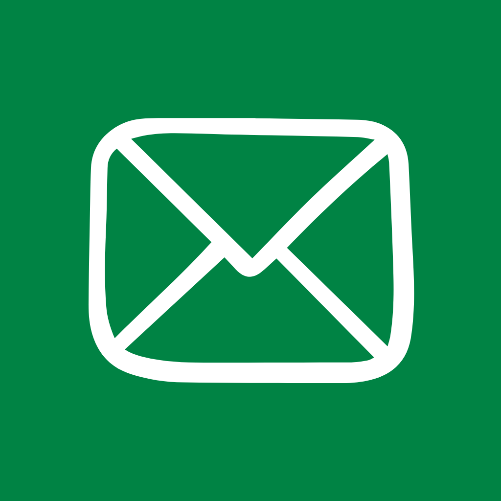 Green App Icon Mail