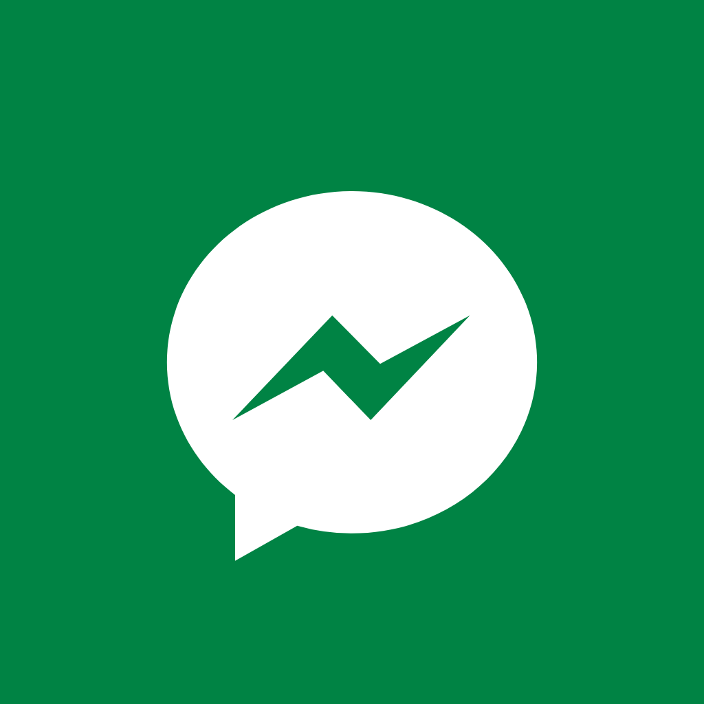 Green App Icon Messenger