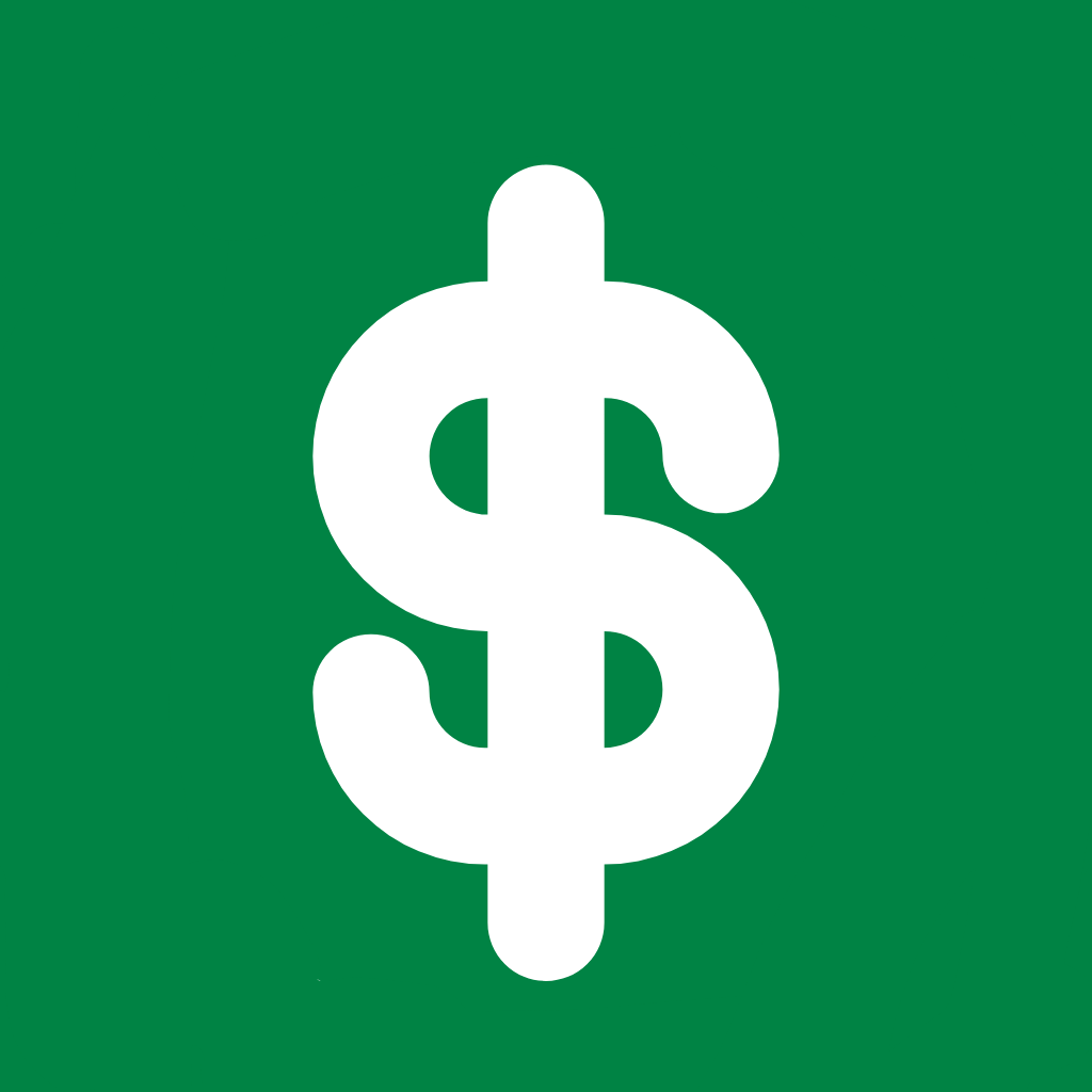 Green App Icon Money