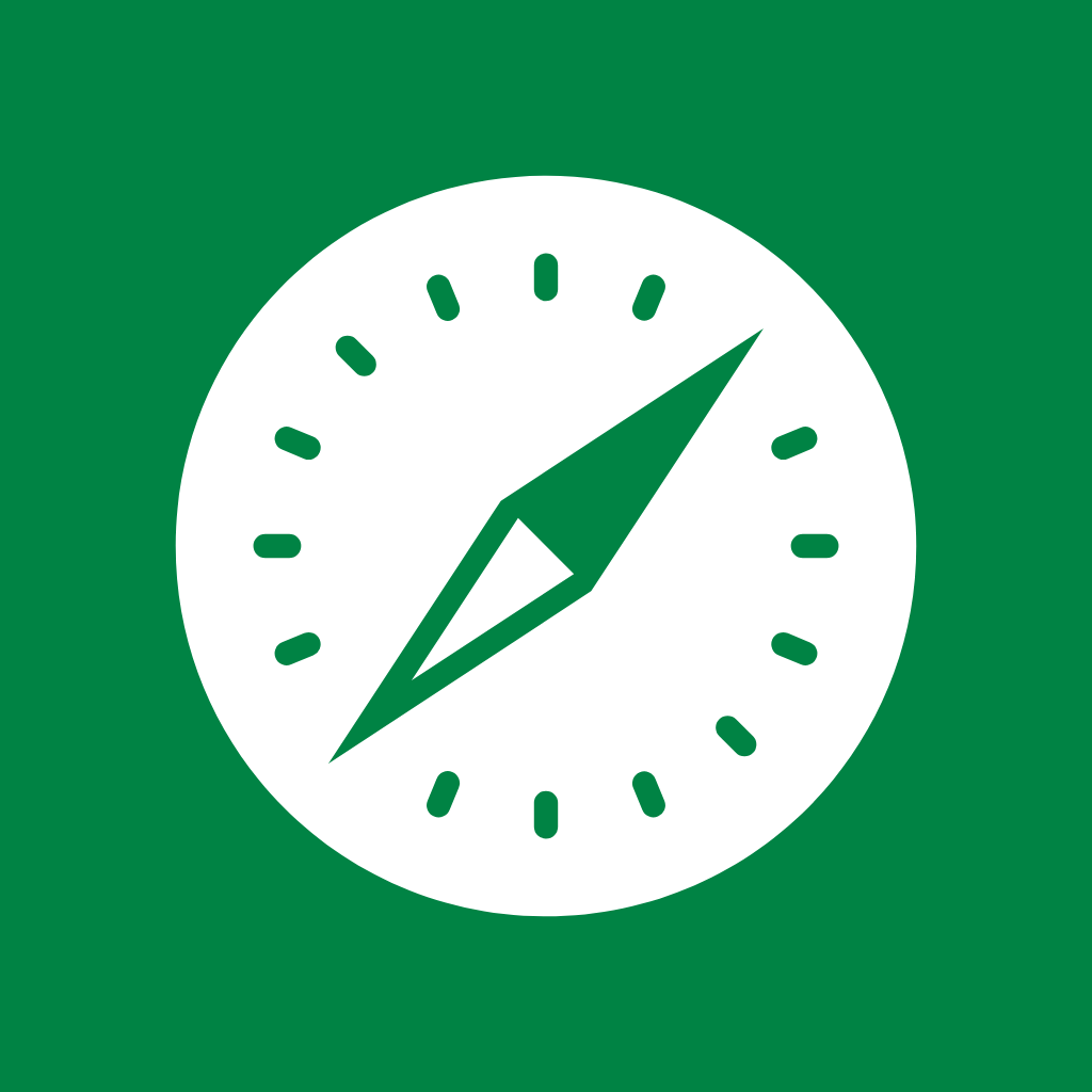 Green App Icon Safari