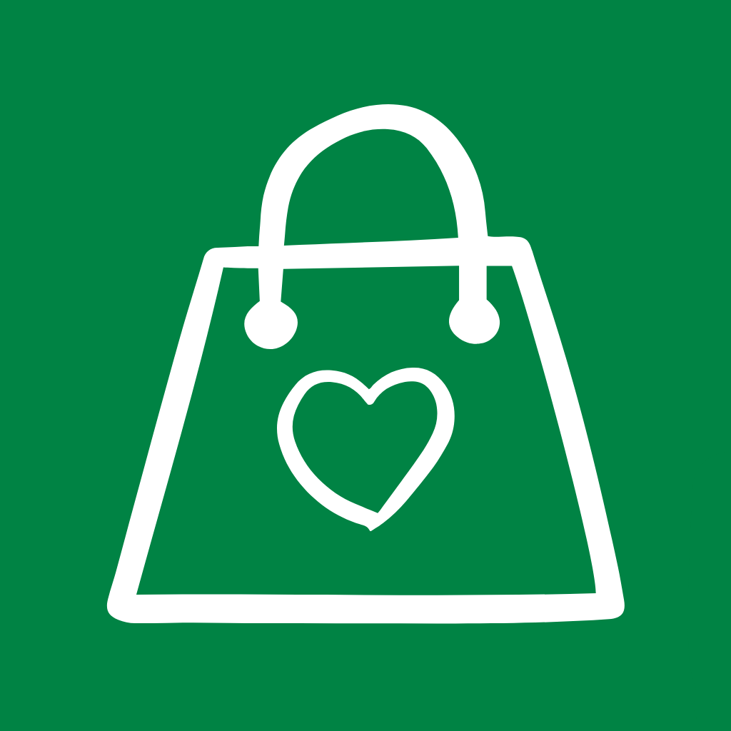 Green App Icon Shopping