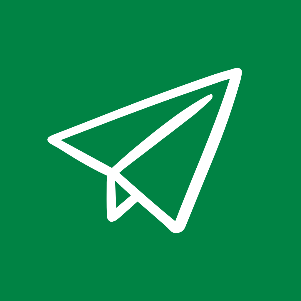 Green App Icon Telegram