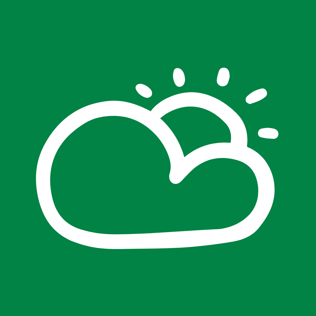 Green App Icon Weather