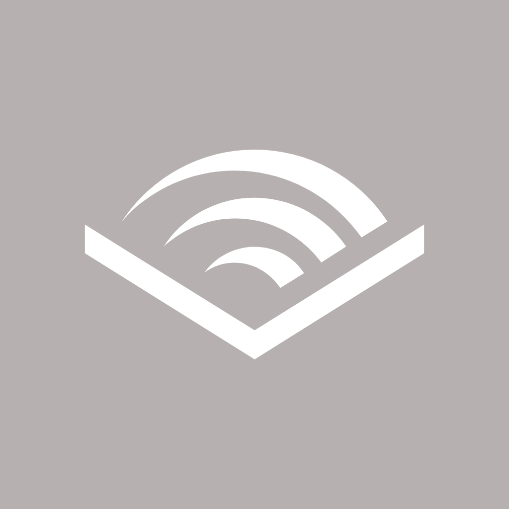 Grey App Icon Audible