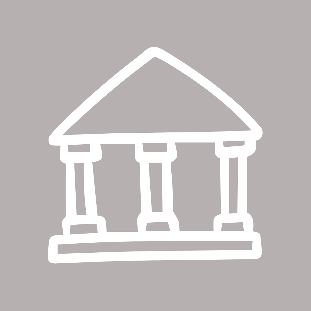 Grey App Icon Bank