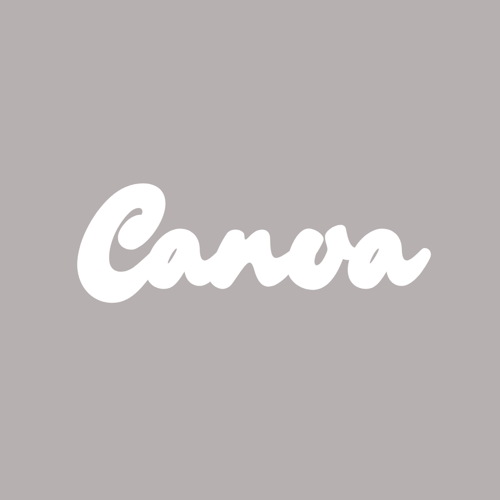 Grey App Icon Canva