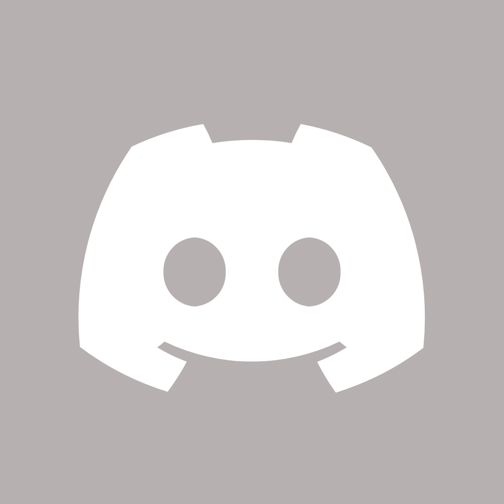 Grey App Icon Discord