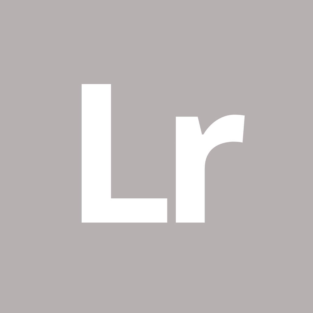 Grey App Icon LightRoom