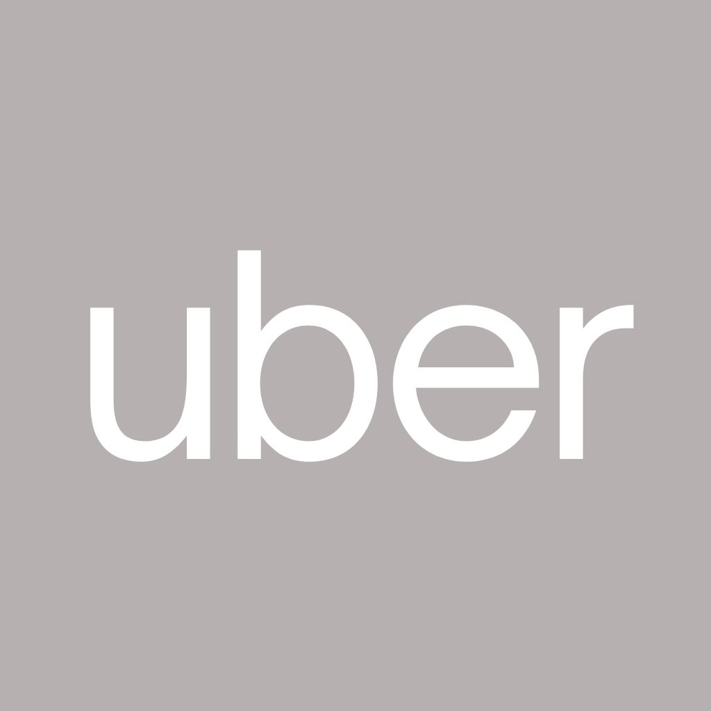 Grey App Icon Uber