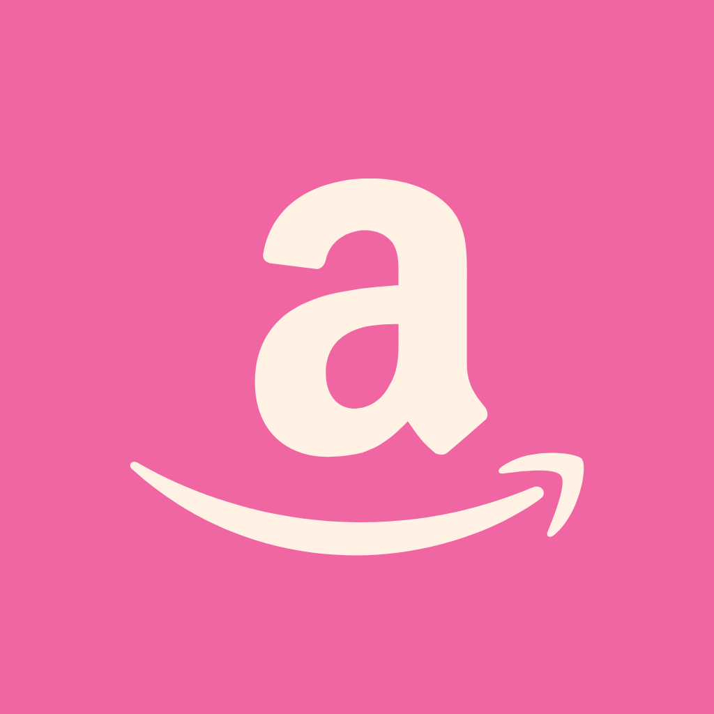 Hot Pink App Icon Amazon