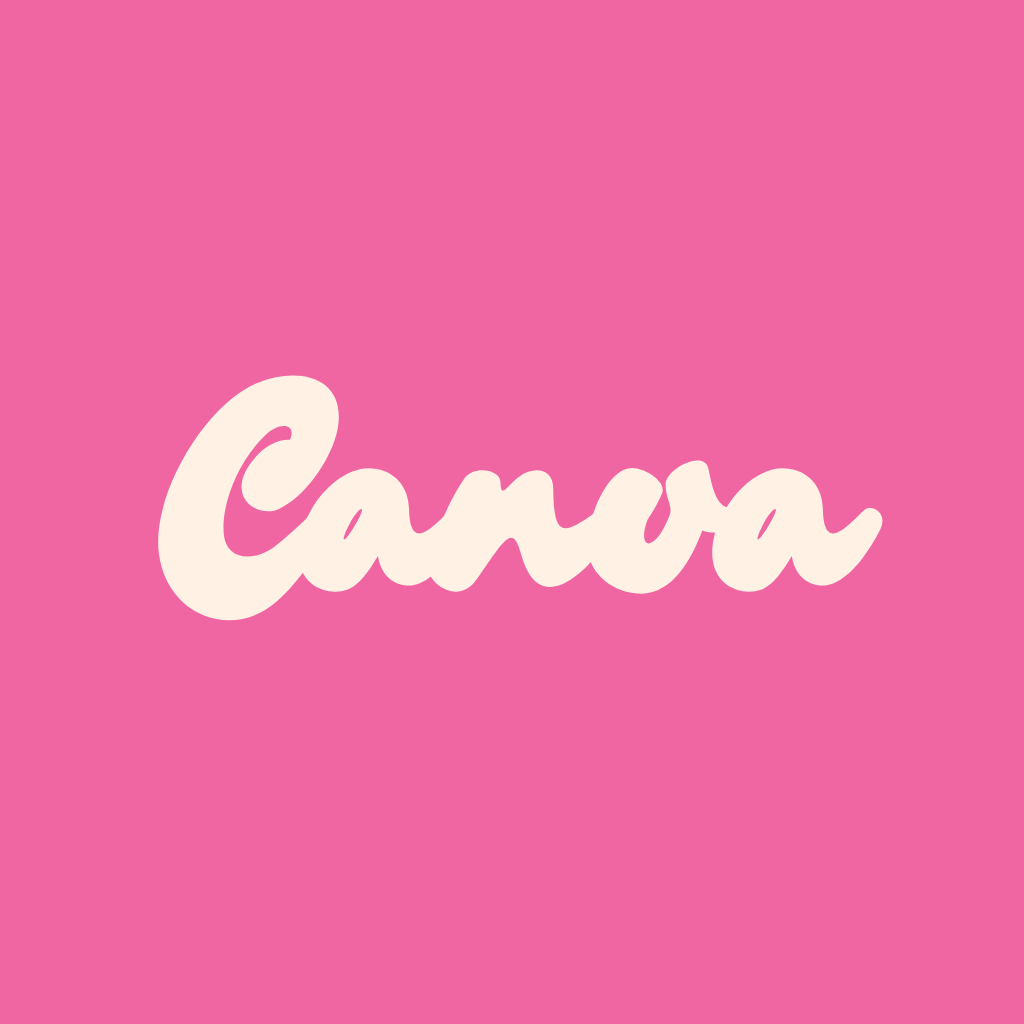 Hot Pink App Icon Canva