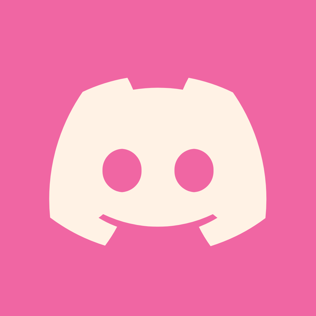 Hot Pink App Icon Discord