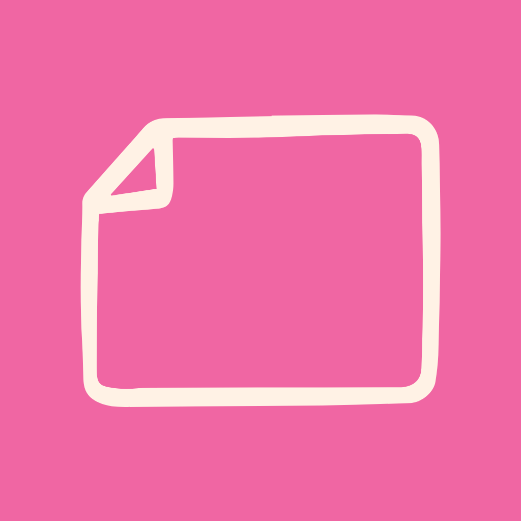 Hot Pink App Icon Files