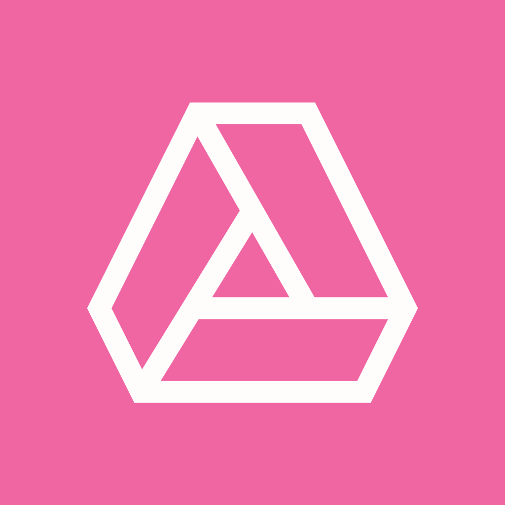 Hot Pink App Icon Google Drive