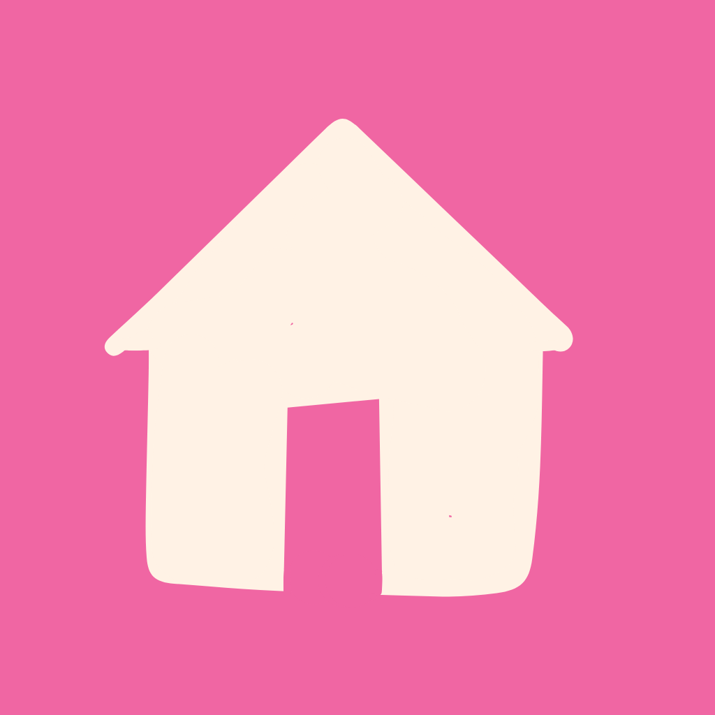 Hot Pink App Icon Home