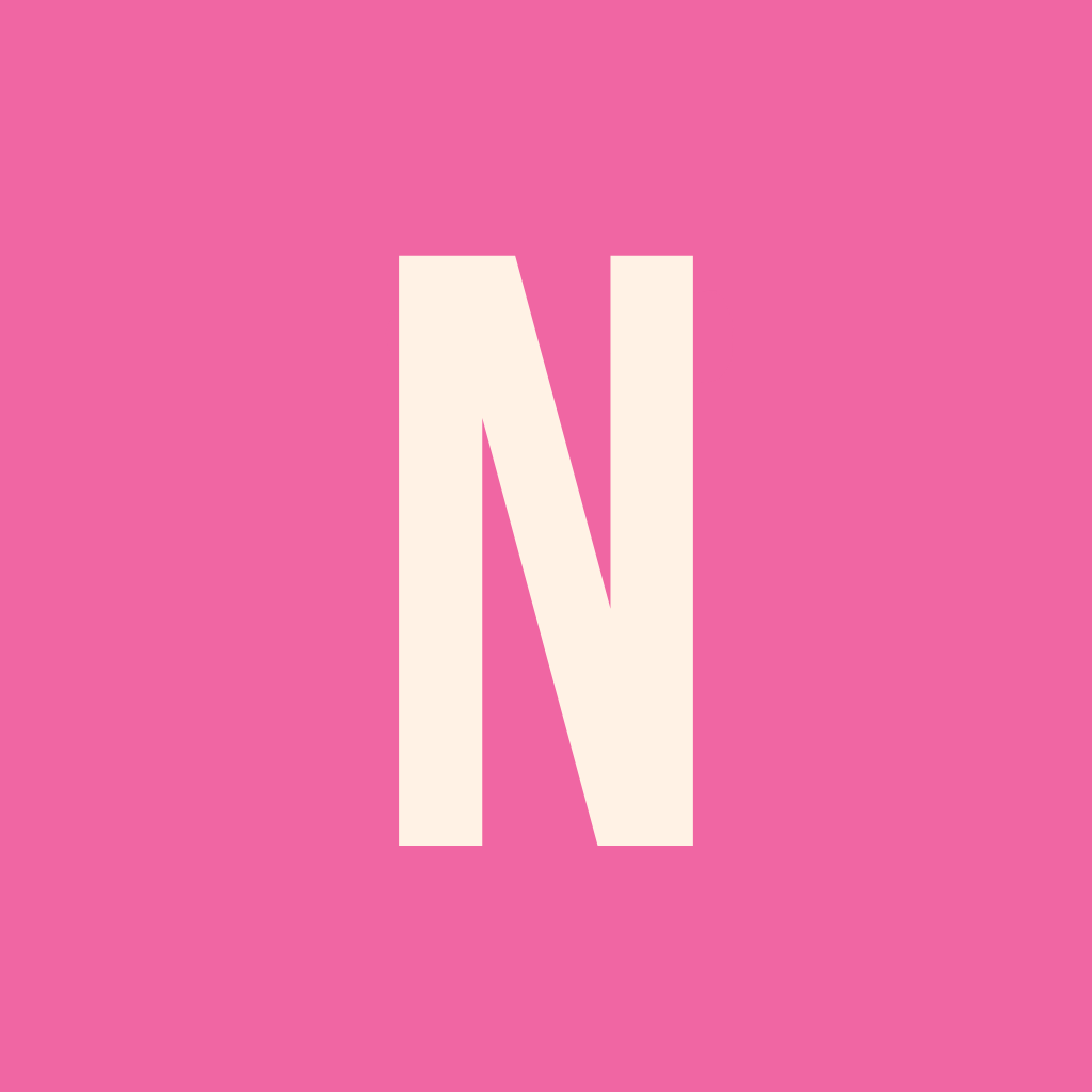 Hot Pink App Icon Netflix