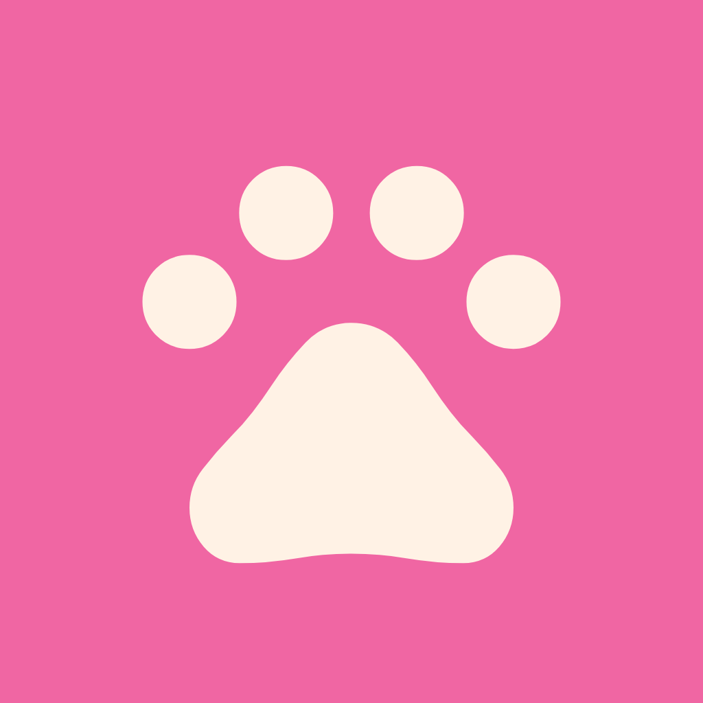 Hot Pink App Icon Pet