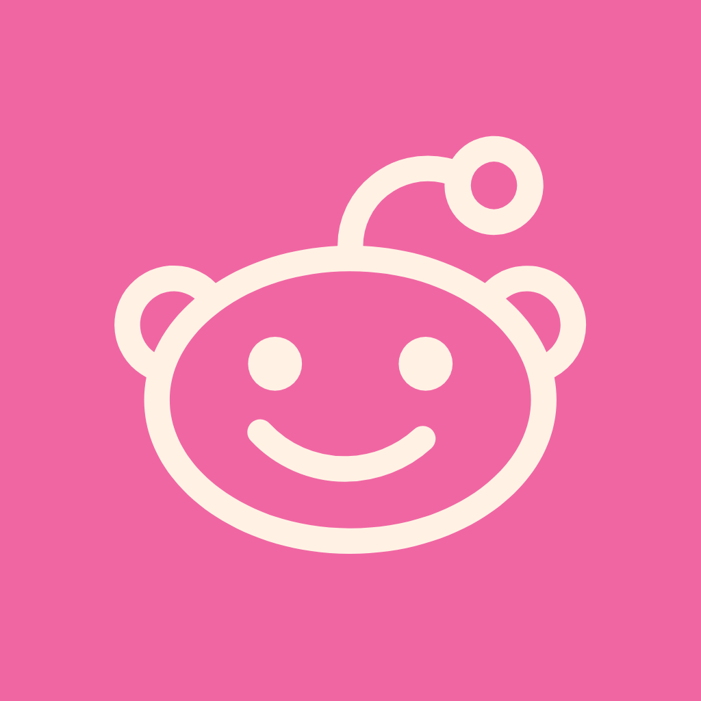 Hot Pink App Icon Reddit