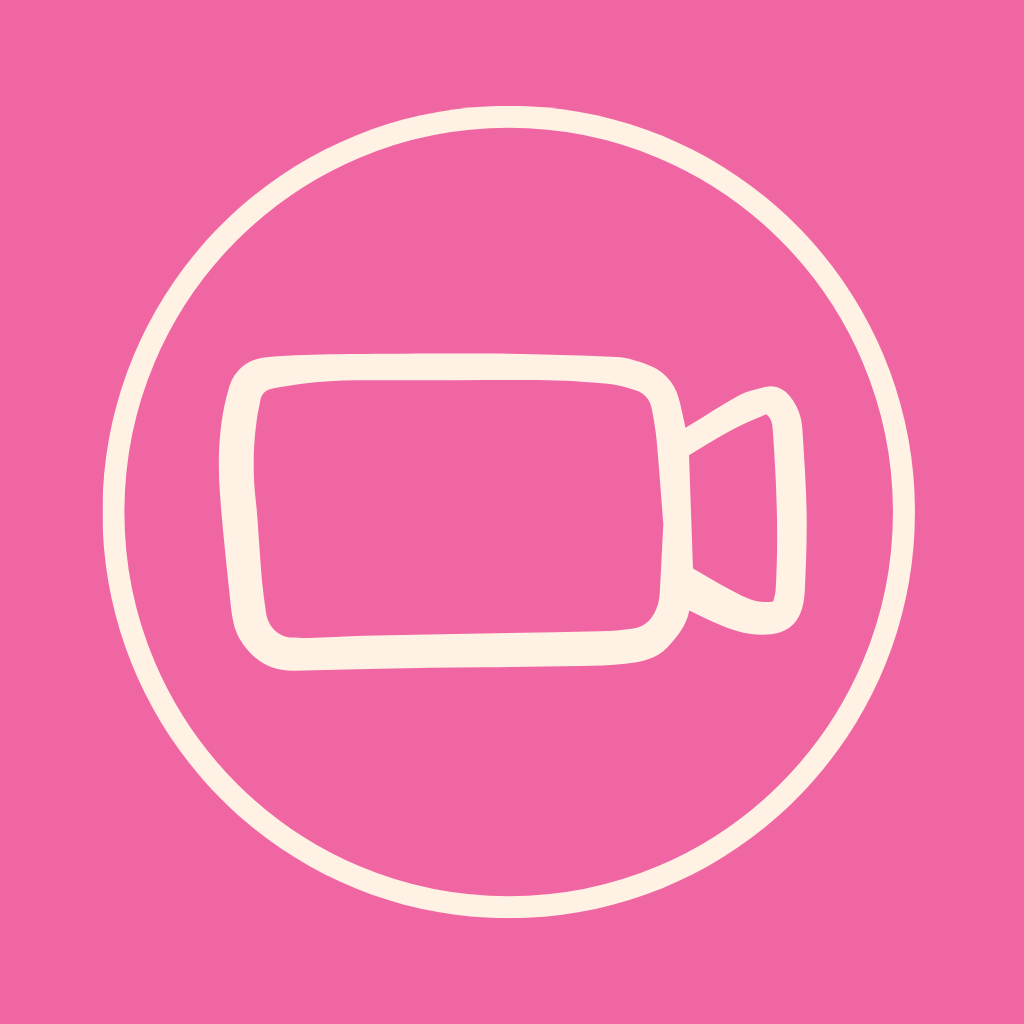 Hot Pink App Icon Zoom