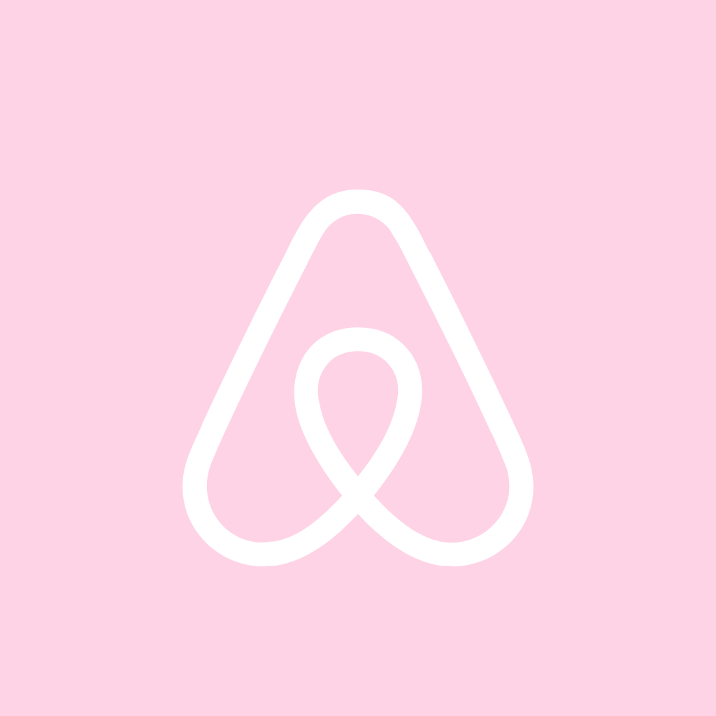 Light Pink App Icon Airbnb