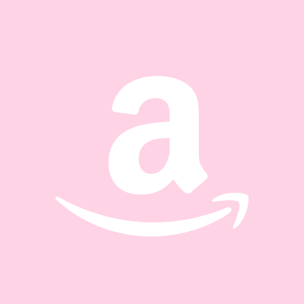 Light Pink App Icon Amazon