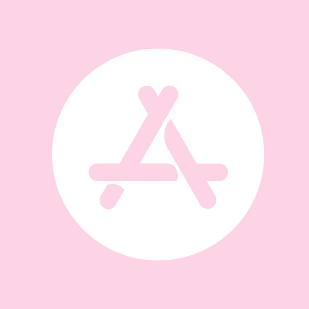 Light Pink App Icon App Store