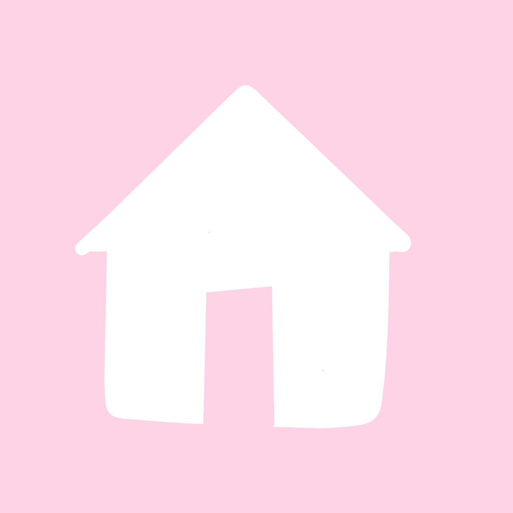 Light Pink App Icon Home