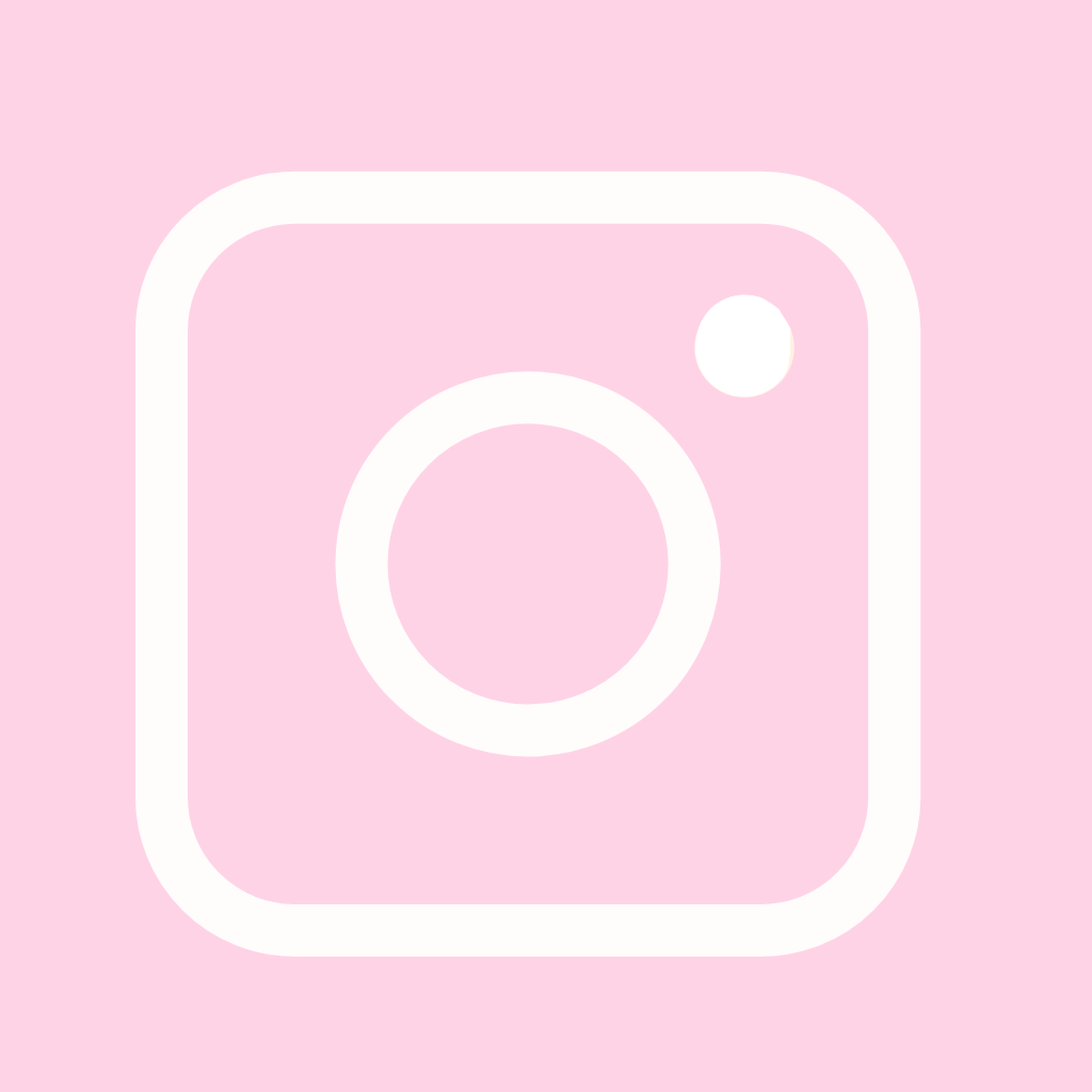 Light Pink App Icon Instagram