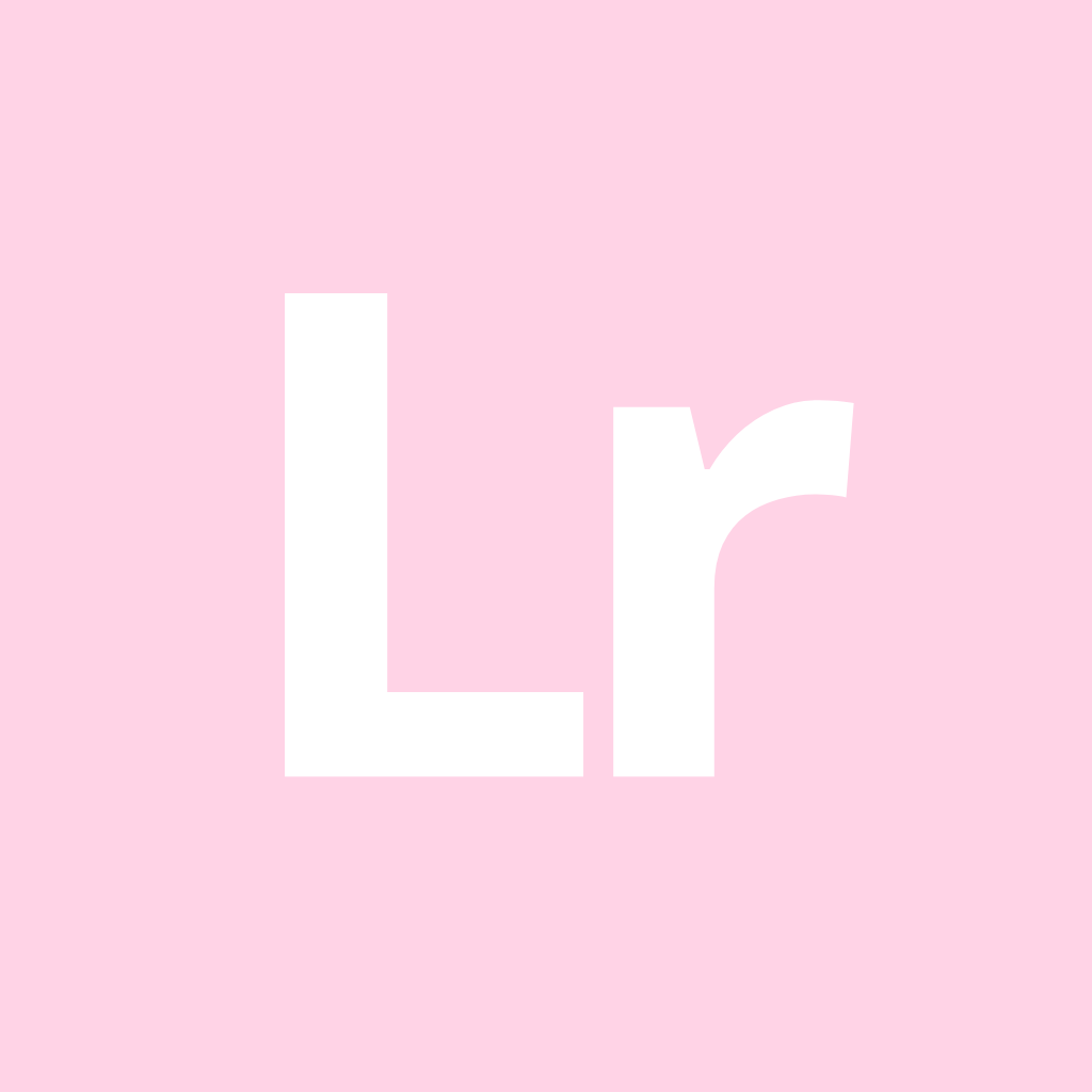 Light Pink App Icon LightRoom