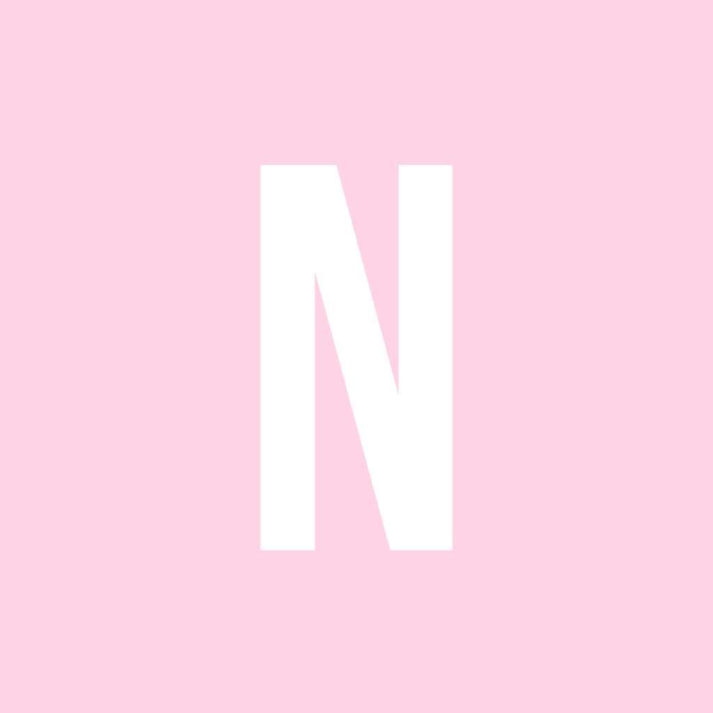 Light Pink App Icon Netflix