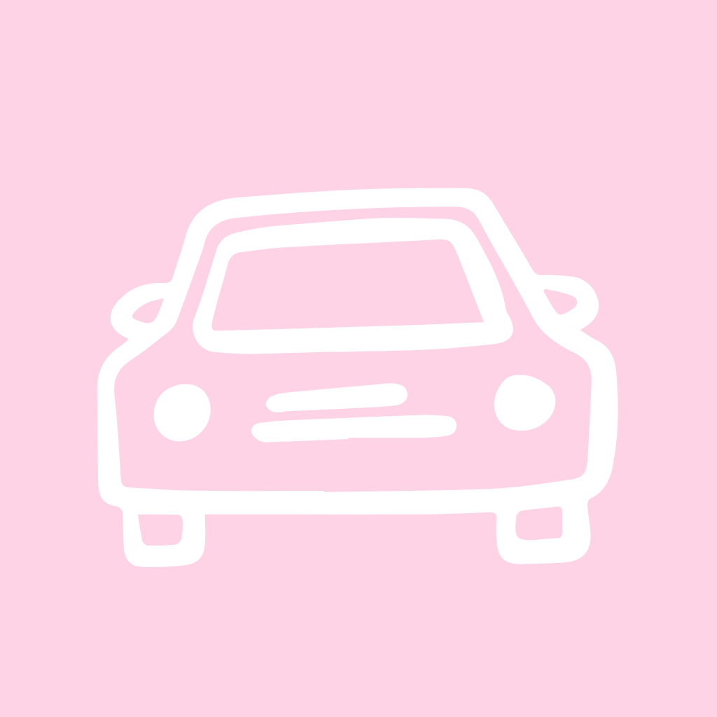 Light Pink App Icon Parking