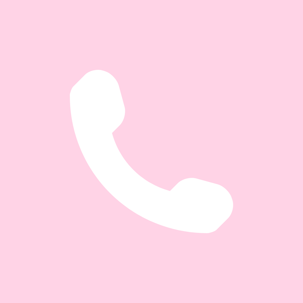 Light Pink App Icon Phone