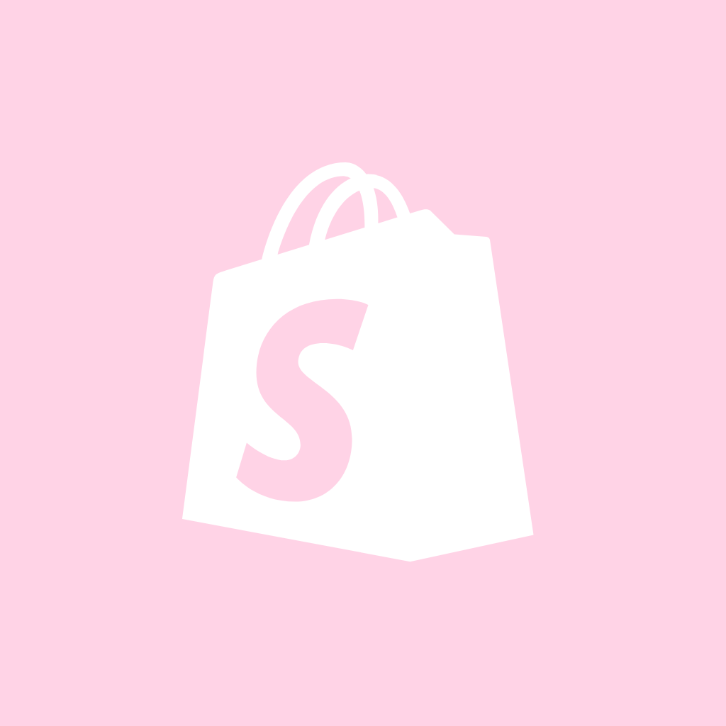 Light Pink App Icon Shopify