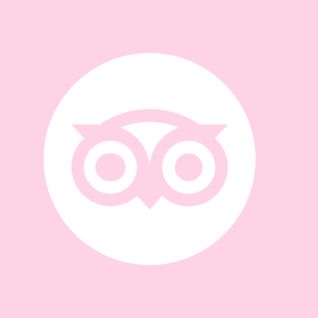 Light Pink App Icon Trip Advisor