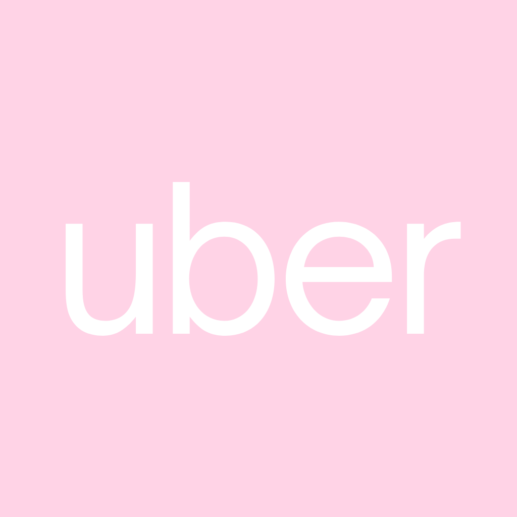 Light Pinkn App Icon Uber