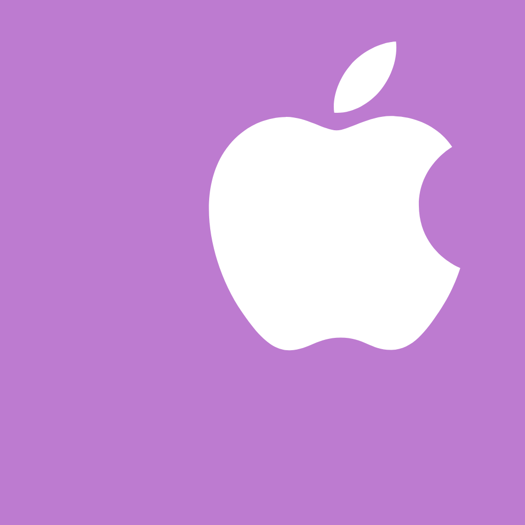 Purple app icons Apple Support