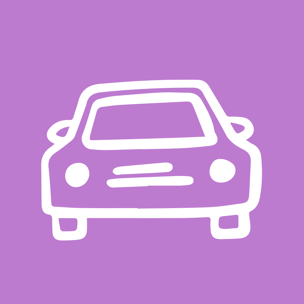 Purple app icons Parking