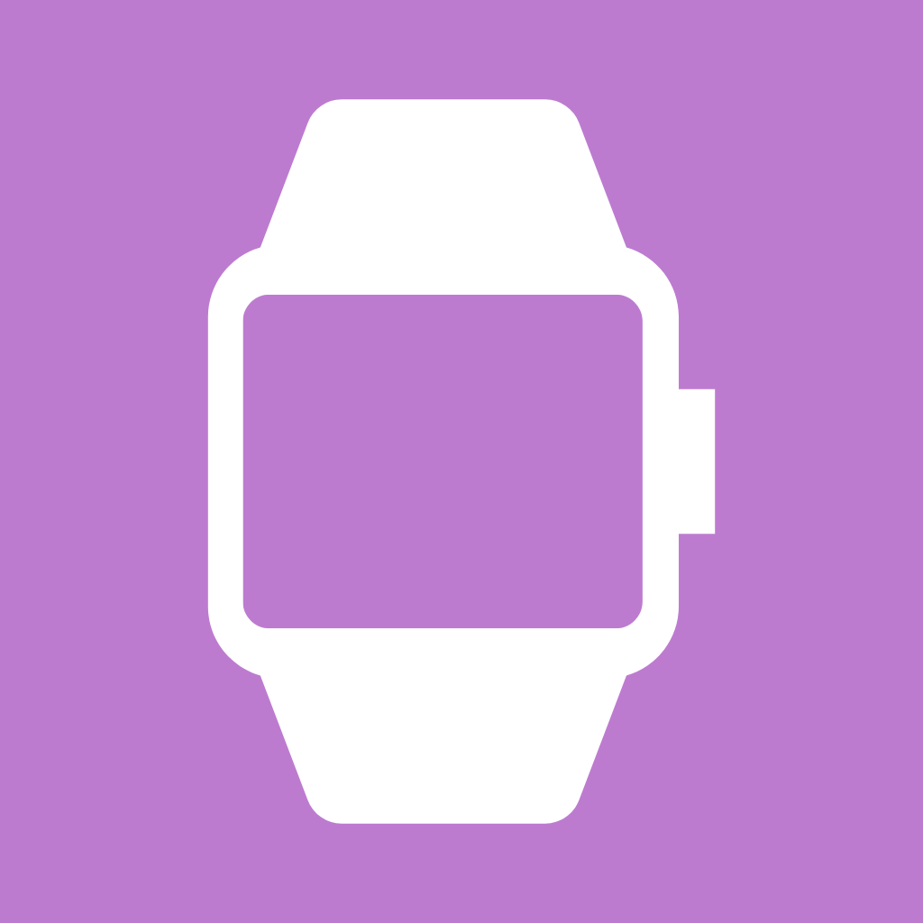 Purple app icons Watch