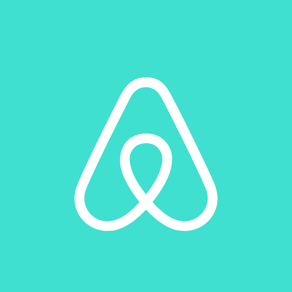 Turquoise App Icon Airbnb