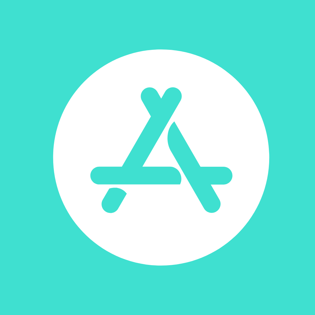 Turquoise App Icon App Store