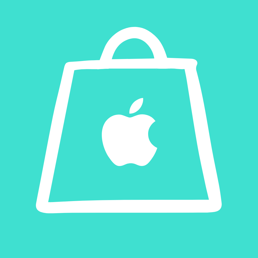 Turquoise App Icon Apple Store