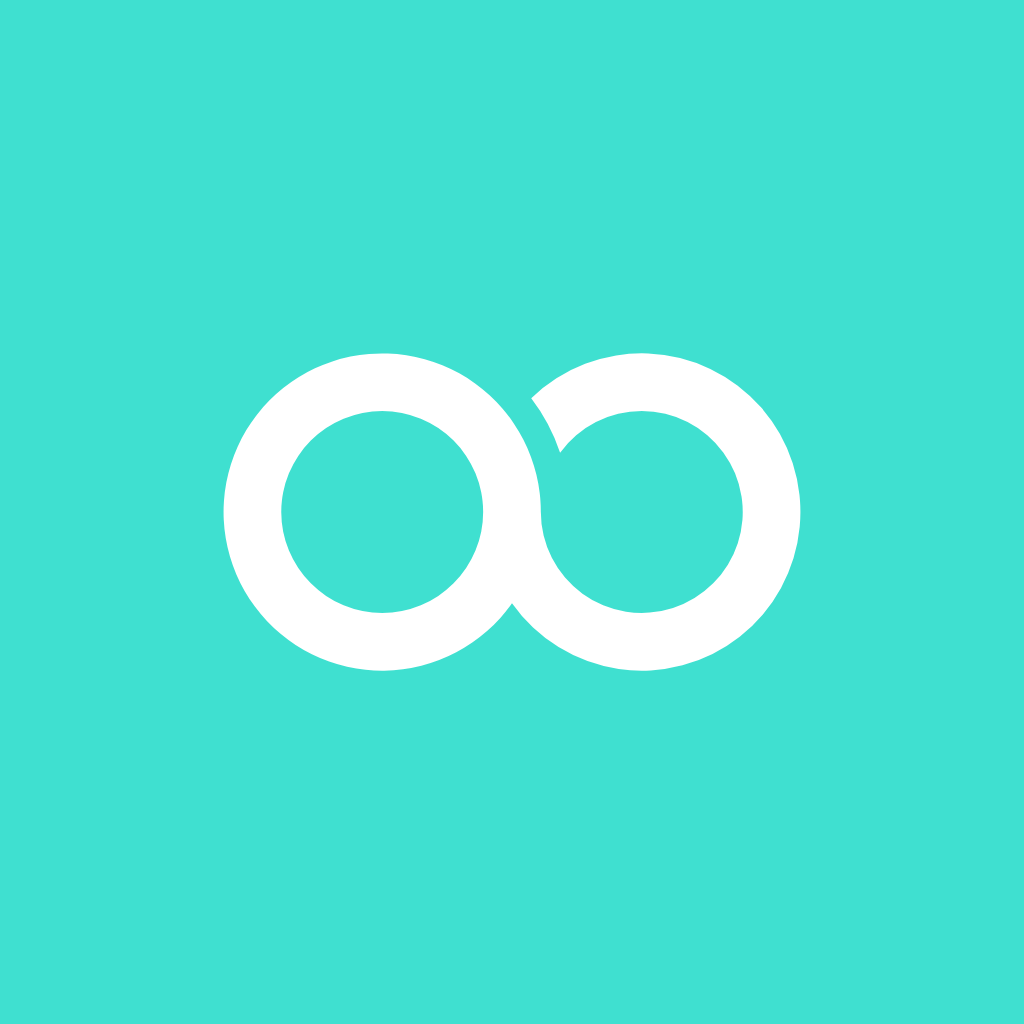 Turquoise App Icon Boomerrang