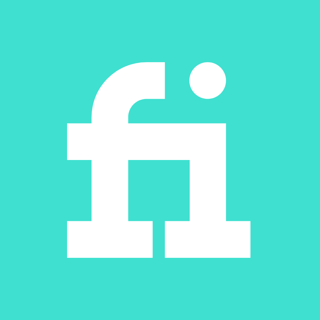 Turquoise App Icon Fiverr